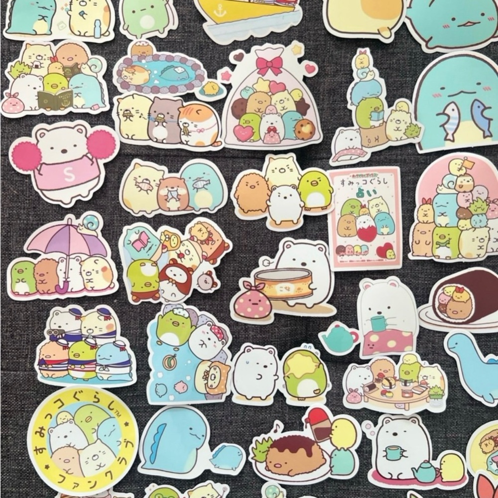 Cute Dumikko Gurashi Stickers Pack 50 pcs - Picture 3 of 5